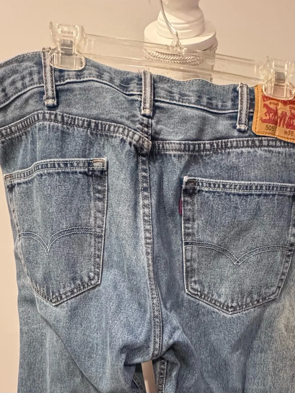 Levi's Light Blue Straight Leg Jeans